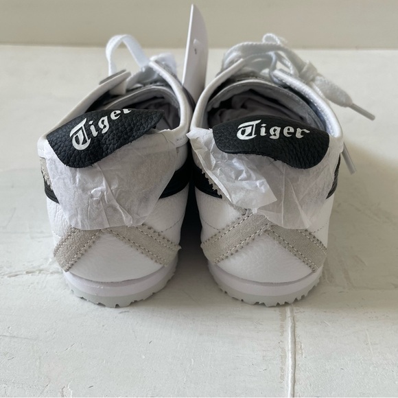 Onitsuka Tiger MEXICO 66 1183A201 126 WHITE BLACK Size US 4.5 EURO 37 NIB - Picture 4 of 11